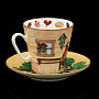 Кофейная пара 80 мл "Чаепитие", фотография 2. Интернет-магазин ЛАВКА ПОДАРКОВ