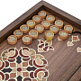 Нарды-шашки деревянные маркетри "Альтаир" 49х25 см, фотография 5. Интернет-магазин ЛАВКА ПОДАРКОВ