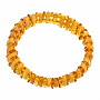 Браслет из натурального янтаря "Мандарины", фотография 3. Интернет-магазин ЛАВКА ПОДАРКОВ