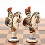 Шахматы деревянные "Бородино" с фарфоровыми фигурами, фотография 15. Интернет-магазин ЛАВКА ПОДАРКОВ
