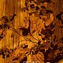 Деревянное настенное панно "Натюрморт с дыней" 49 х 47 см, фотография 3. Интернет-магазин ЛАВКА ПОДАРКОВ