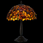 0073050 Янтарь ЛАМПА  настольная высота D=32 см (1000/800)