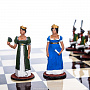 Шахматный ларец с оловянными фигурами "Бородино" 37х37 см, фотография 8. Интернет-магазин ЛАВКА ПОДАРКОВ