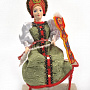 Кукла "Пряха. Традиционный девичий праздничный костюм", фотография 1. Интернет-магазин ЛАВКА ПОДАРКОВ