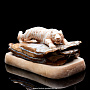 Скульптура "Крадущийся тигр", фотография 2. Интернет-магазин ЛАВКА ПОДАРКОВ