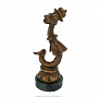 Бронзовая статуэтка змеи "Весельчак", фотография 4. Интернет-магазин ЛАВКА ПОДАРКОВ