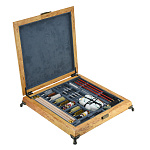 202628 Нат.дерево НАБОР ДЛЯ ЧИСТКИ ОРУЖИЯ калибр 12;16;20;7,62 Соколиный Глаз, кр дер,карел береза