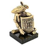 0011726 Бронза Статуэтка "Крыса - воин"