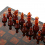 Шахматы-шашки янтарные "Амбассадор" 32х32 см, фотография 5. Интернет-магазин ЛАВКА ПОДАРКОВ