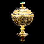 Сахарница "Малахит". Златоуст