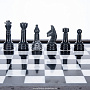Шахматы с полем и фигурами из камня "Европейские" 43х43 см, фотография 4. Интернет-магазин ЛАВКА ПОДАРКОВ
