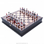Шахматы с оловянными фигурами "Аустерлиц" 48х48 см, фотография 6. Интернет-магазин ЛАВКА ПОДАРКОВ