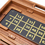 Лото в резном чемоданчике с шахматами и шашками  "Арабеска", фотография 6. Интернет-магазин ЛАВКА ПОДАРКОВ