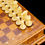 Шахматы в ларце из березового капа с фигурами из янтаря "Мини", фотография 4. Интернет-магазин ЛАВКА ПОДАРКОВ