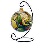 Шар новогодний с авторской росписью