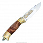 Нож сувенирный с позолотой. Златоуст, фотография 4. Интернет-магазин ЛАВКА ПОДАРКОВ