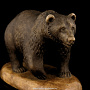 Скульптура из натурального камня "Медведь", фотография 4. Интернет-магазин ЛАВКА ПОДАРКОВ
