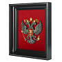 Панно "Герб России" 22х25 см, фотография 2. Интернет-магазин ЛАВКА ПОДАРКОВ