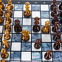 Шахматы с перламутром и янтарными фигурами "Питер" 45х45 см, фотография 8. Интернет-магазин ЛАВКА ПОДАРКОВ
