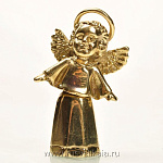 10646 Бронза Колокольчик "Ангелочек"