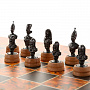 Шахматы деревянные "Египетская сила" с фигурами из цинкового сплава, фотография 6. Интернет-магазин ЛАВКА ПОДАРКОВ