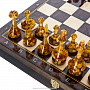 Шахматы с янтарными фигурами "Эстетика" 37х37 см, фотография 3. Интернет-магазин ЛАВКА ПОДАРКОВ