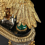Часы каминные из малахита и бронзы с позолотой "Орел", фотография 9. Интернет-магазин ЛАВКА ПОДАРКОВ
