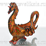 0012156 Хохлома Братина "ЛОШАДКА"