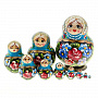 Матрешка "Лето" 10 мест, фотография 5. Интернет-магазин ЛАВКА ПОДАРКОВ