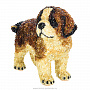 Скульптура из янтаря "Маленькая собака", фотография 2. Интернет-магазин ЛАВКА ПОДАРКОВ