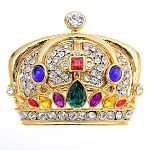 -6645 Традиции ФАБЕРЖЕ БРОШЬ  "КОРОНА ВМЗАНТИЙСКАЯ"