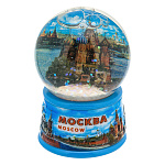 0073541 Сувенир ШАР (снег)  "МОСКВА" полистоун (095-45-19)