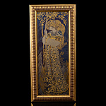 Панно-гравюра "У рябинки". Златоуст 20х44 см