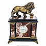 Часы из натурального камня "Лев", фотография 1. Интернет-магазин ЛАВКА ПОДАРКОВ