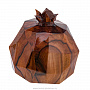 Скульптура из дерева с янтарем "Гранат", фотография 6. Интернет-магазин ЛАВКА ПОДАРКОВ
