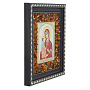 Икона янтарная "Божья Матерь Троеручица" 22х19 см, фотография 3. Интернет-магазин ЛАВКА ПОДАРКОВ