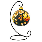 Шар новогодний с авторской росписью