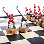 Шахматы деревянные с металлическими фигурами "Хоккей", фотография 8. Интернет-магазин ЛАВКА ПОДАРКОВ