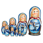 Матрешка "Русский балет" 10 мест