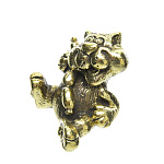 0042090 Микляихское литье Статуэтка "КОТ(САРДЕЛЬКА)" Ж-136