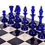 Шахматный ларец с хрустальными фигурами 48х48 см, фотография 2. Интернет-магазин ЛАВКА ПОДАРКОВ