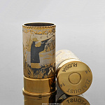 0019037 Златоуст СТОПКА-ГИЛЬЗА "Охота на утку"  3,4*6,7см