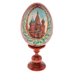 0017503 Яйцо пасхальное МОСКВА выс. 13см