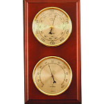 /М-34 МЕТЕОСТАНЦИЯ настенная "Барометр" 21*11,5см М-34 РВ Нат.дерево 