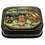 Шкатулка с художественной росписью, фотография 2. Интернет-магазин ЛАВКА ПОДАРКОВ