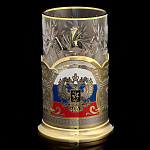 0055151 Златоуст Подстаканник РФ триколор SUV-7411