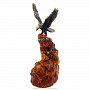 Скульптура на подставке из янтаря "Орел", фотография 2. Интернет-магазин ЛАВКА ПОДАРКОВ