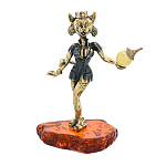 0045886/931 Сувенир Кошка Медсестра Маша Сувенир (коньячный)