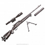 Модель оружия "Автомат M24 SWS", фотография 2. Интернет-магазин ЛАВКА ПОДАРКОВ