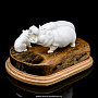 Скульптура из кости "Бегемоты", фотография 5. Интернет-магазин ЛАВКА ПОДАРКОВ